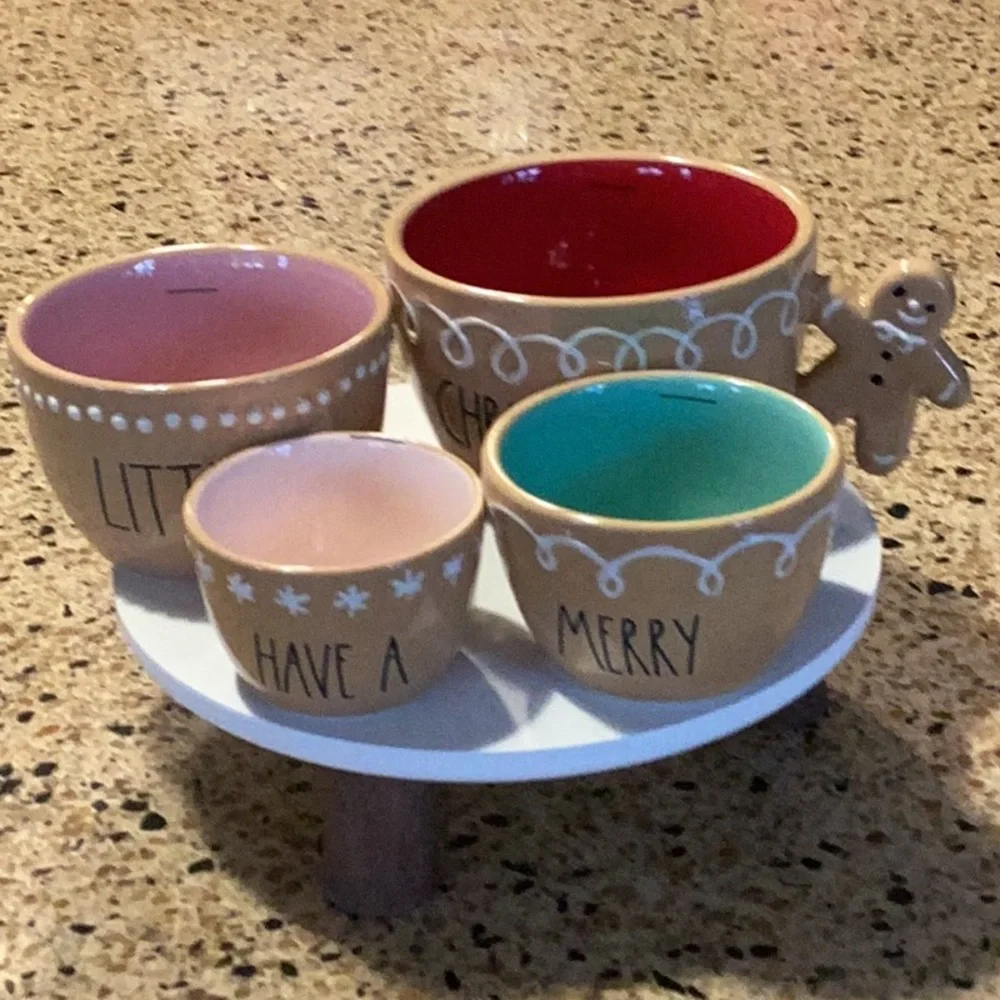 Rae Dunn Gingerbread Measuring Cups